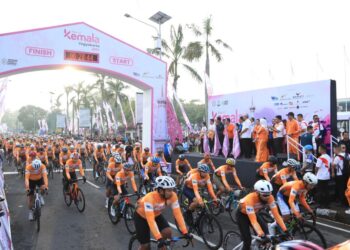 Hari Kedua Tour of Kemala 2025 Meriah, 1.794 Peserta Ramaikan Lintasan di Yogyakarta